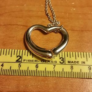 Tiffany & Co. Jewelry - Tiffany& Co.Large Open Heart Elsa Peretti Necklace Tiffany & Co. Jewelry - Tiffany& Co.Large Open Heart Elsa Peretti Necklace